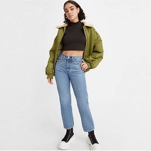 🆕 LEVI’S Premium Wedgie Straight fit Women’s Jeans - Oxnard Haze - US 29x30